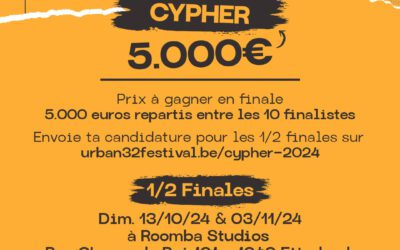 APPEL A CANDIDATURES – CYPHER 2024